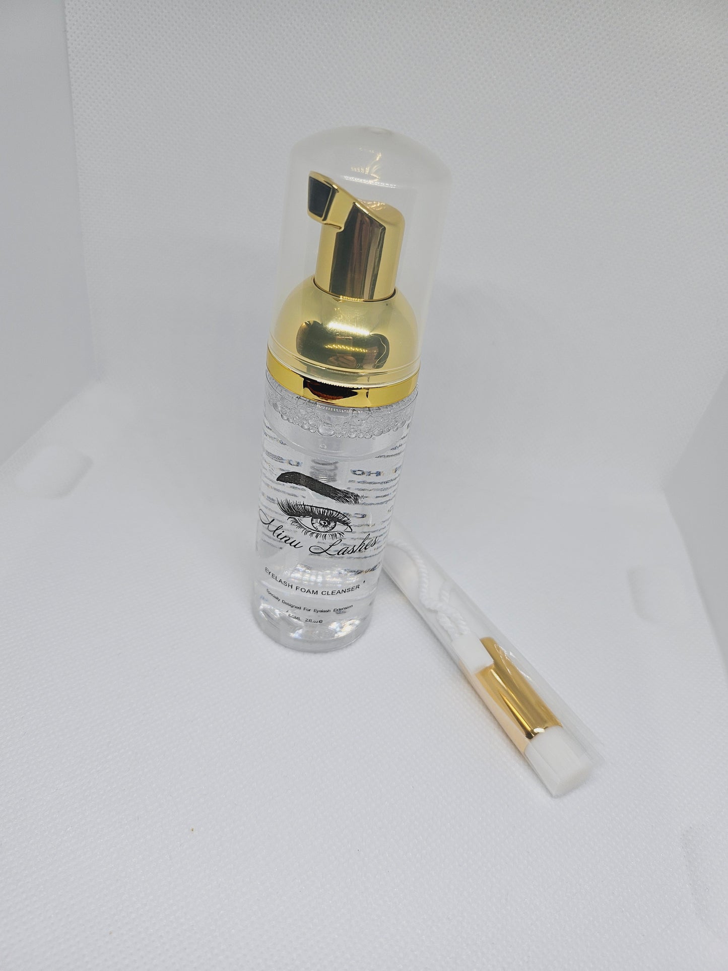 MinuLashes Cleansing Foam plus brush (60ml)