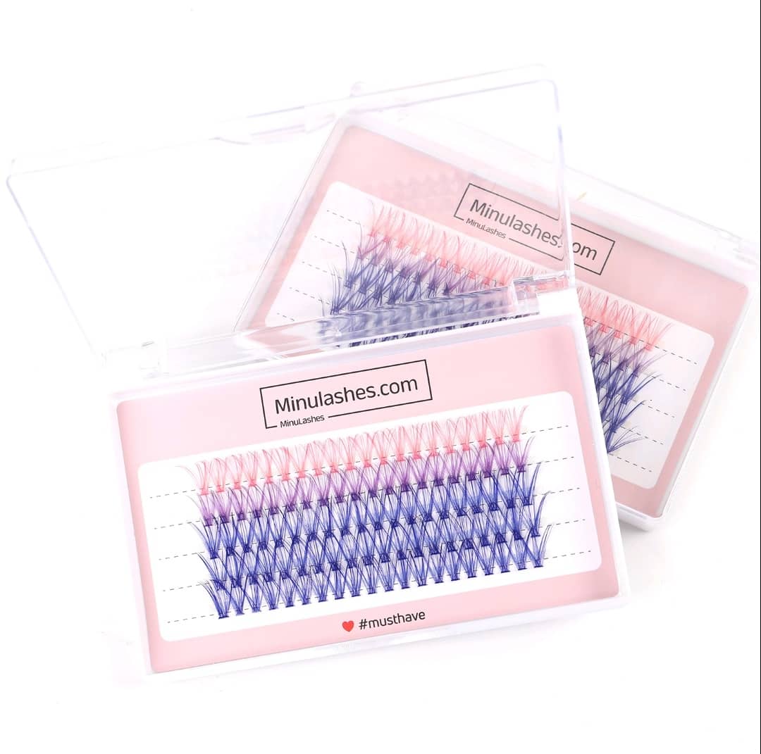 Colorful DIY Lashes by MinuLashes