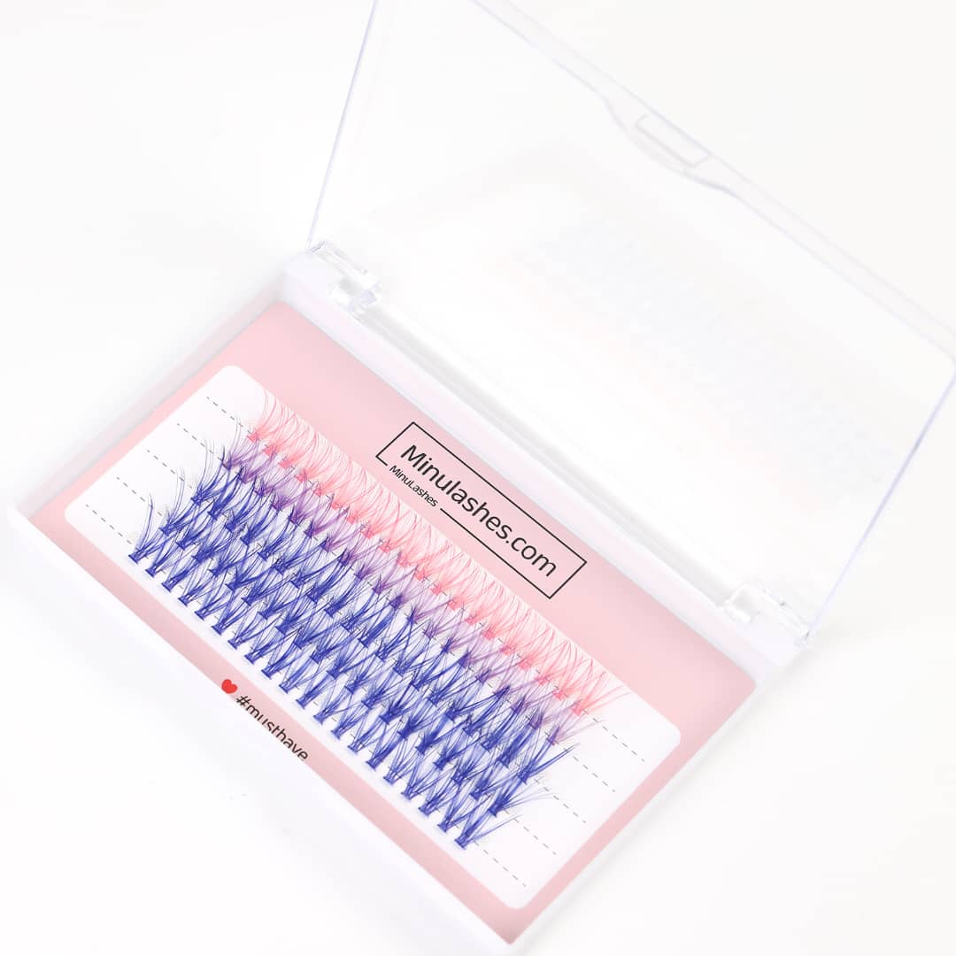 Colorful DIY Lashes by MinuLashes