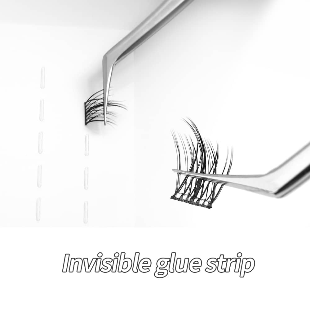 Introducing our Pre-cut Lash Adhesive Strips - press and go pre-glued lash strips!
