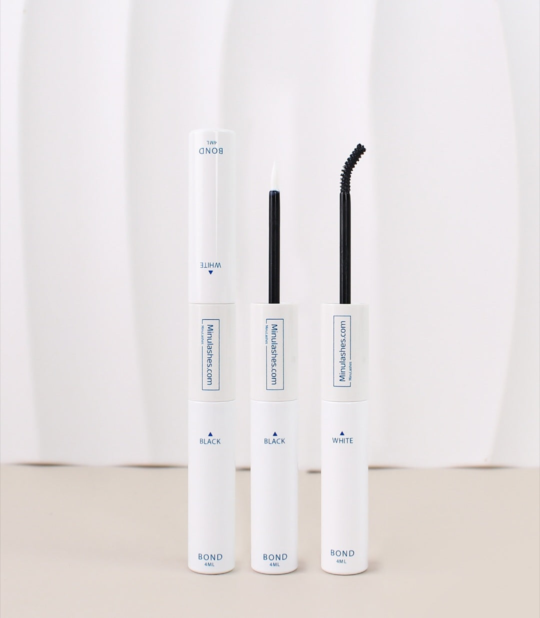 Cashmere Eyelash Kit – The Ultimate Luxury for Your Eyes. Limited edition! Eyelashes plus bond & bond,sealer, remover and tweezer plus brush by MinuLashes