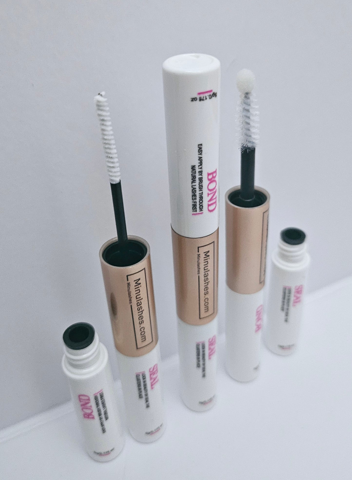 Bond & Seal – Invisible Lash Adhesive Duo (7–10 Days Hold)