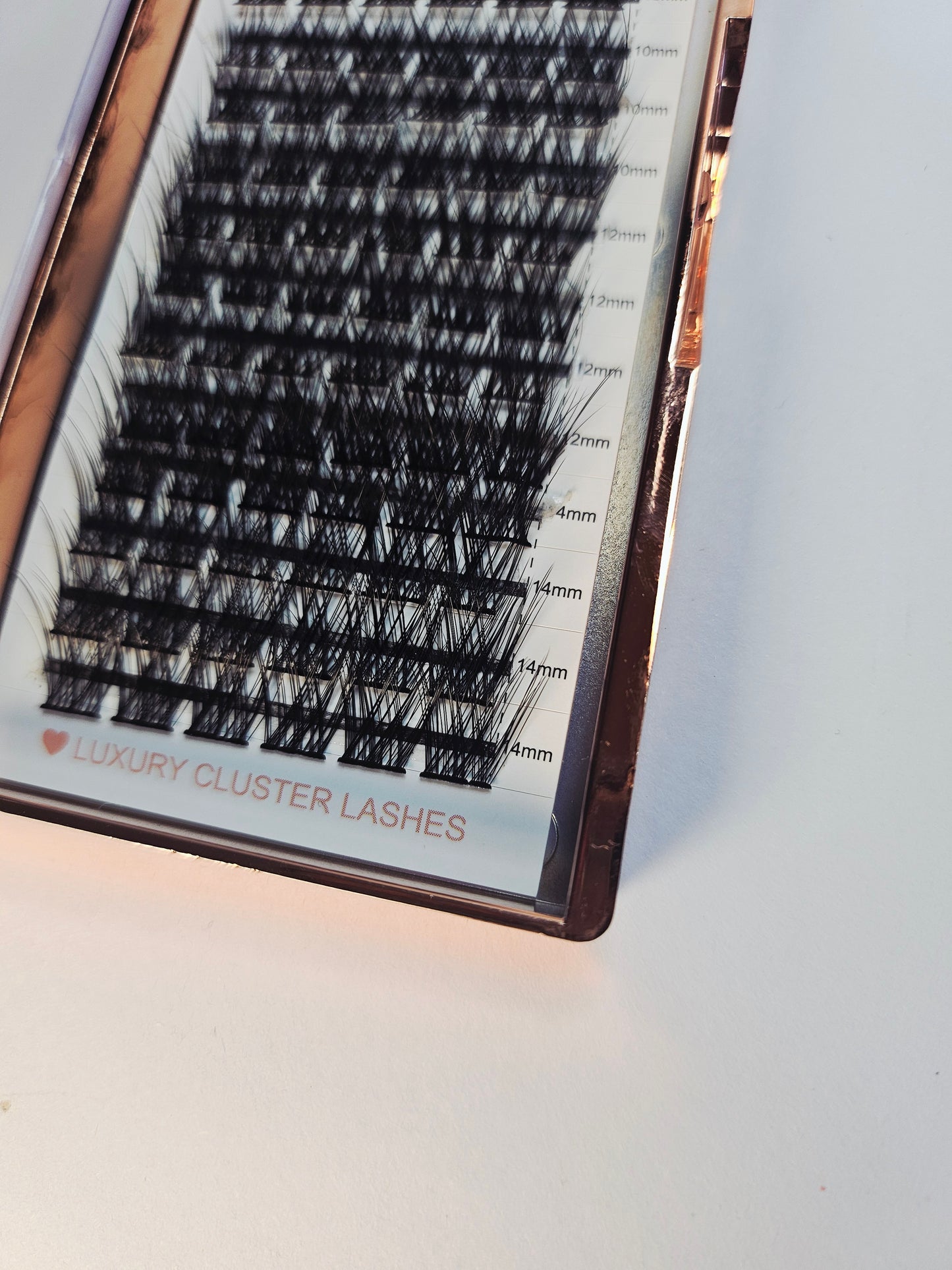 MinuLashes Venus Curl C – DIY Cluster Lashes 72 pcs | Soft & Delicate | Natural Everyday Look