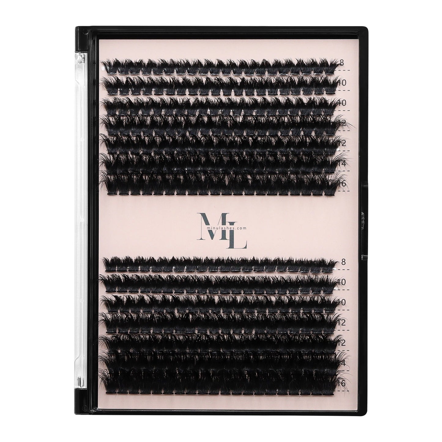 Midnight Fluffy 300D Lash Extensions  D Curl