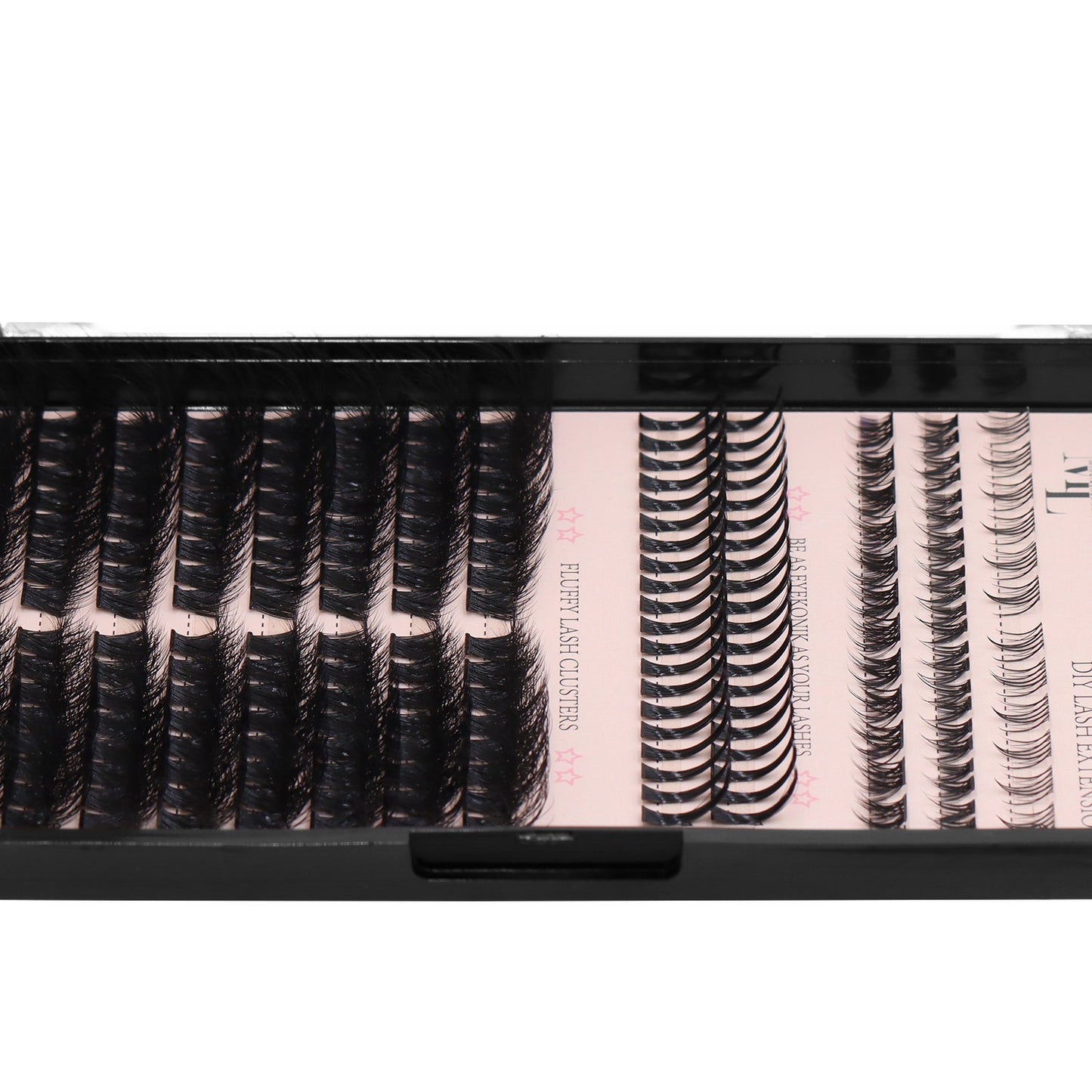 Drama Queen Fluffy Lash Extensions  D Curl – Black