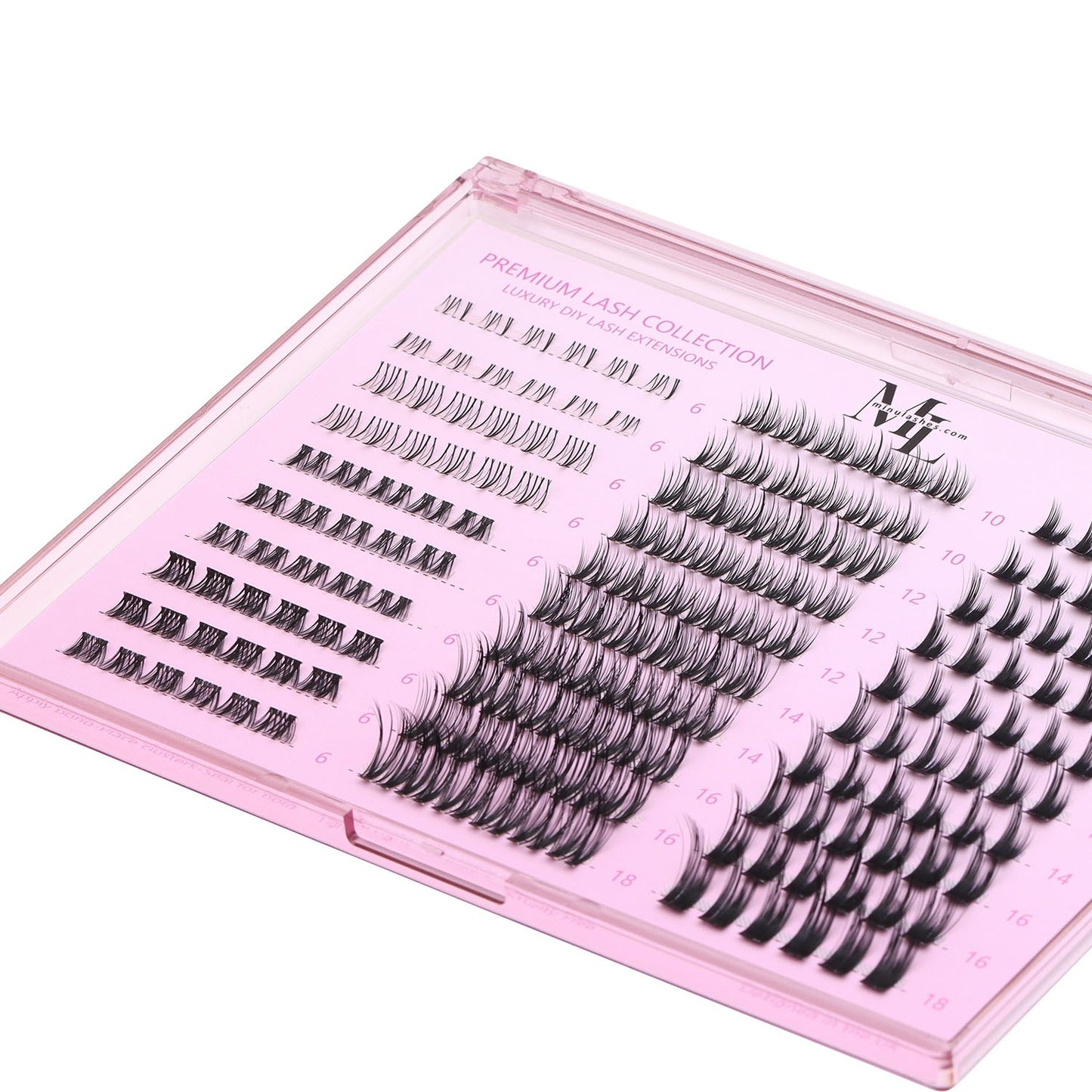 DIY Lash Clusters Only – Mixed Wispy Volume Lashes (No Bond & Seal)
Lash Style
Wispy • Volume • Custom Mapping
Lengths
10mm – 18mm (mixed)