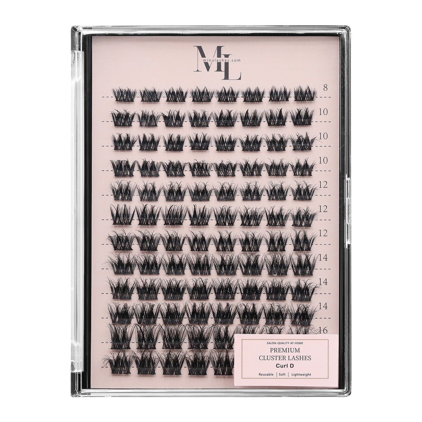 Luna Wispy Lash Extensions 8–16 mm D Curl